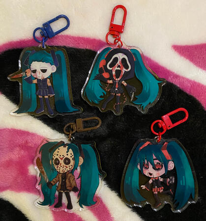 Killer Miku Charms