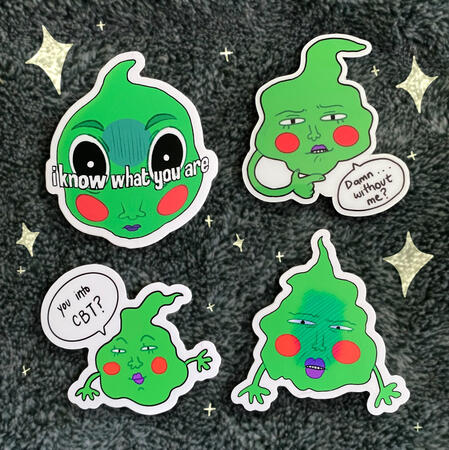 Dimple Stickers