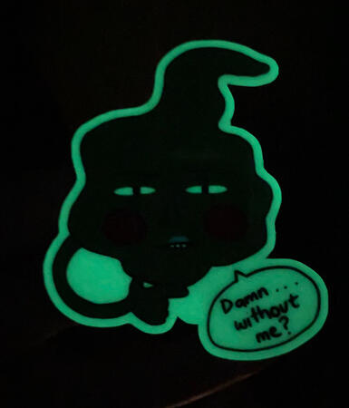 Dimple Glow Sticker